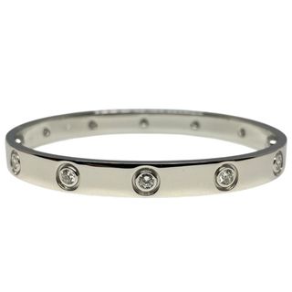 カルティエ(Cartier)の　カルティエ Cartier ラブブレス フルダイヤ ＃16 750WG ジュエリー(ブレスレット/バングル)