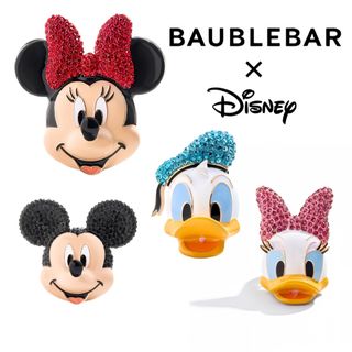 バウブルバー(BaubleBar)のバウブルバー ディズニー 3D キャラクター ピンバッジ ミッキー＆フレンズ(バッジ/ピンバッジ)