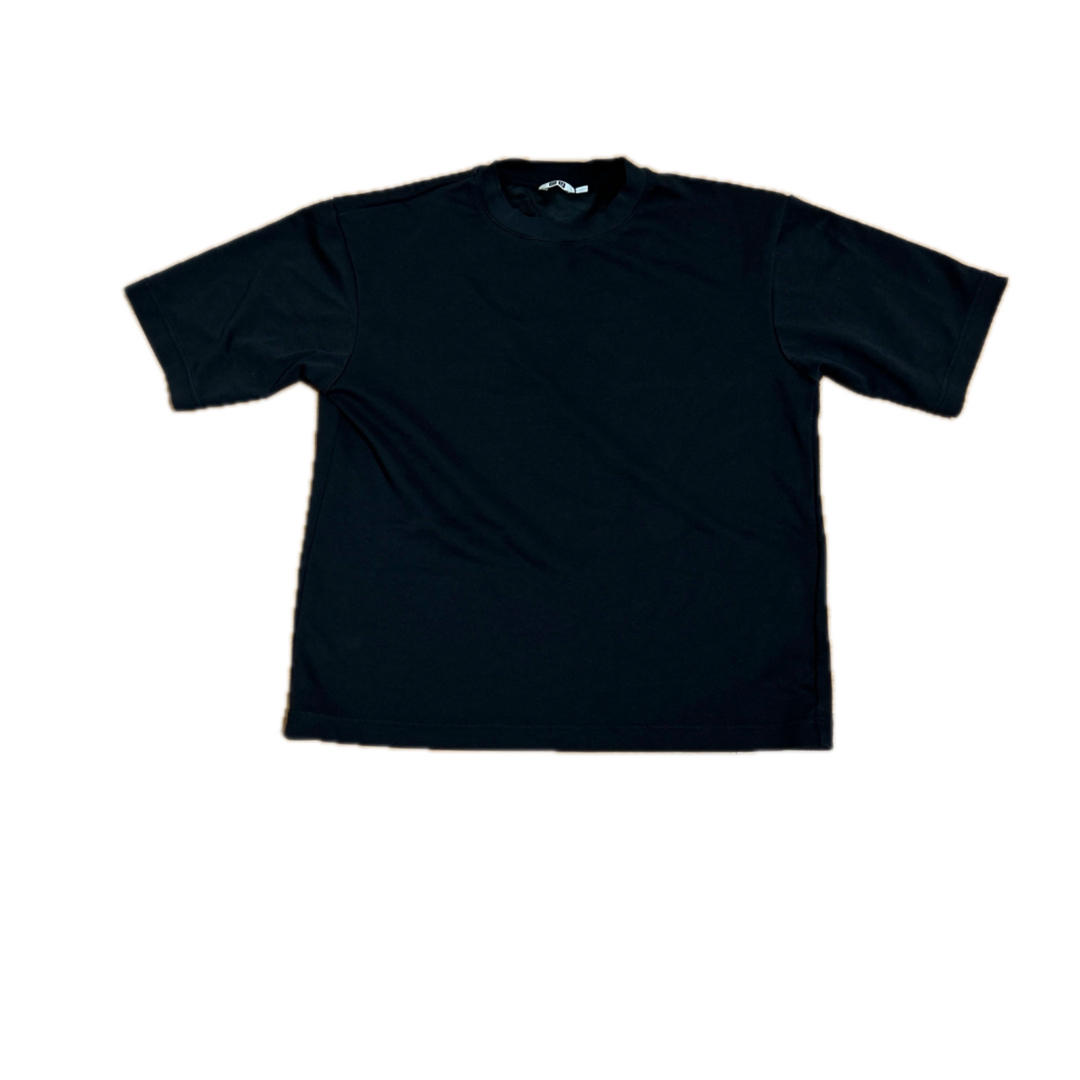 UNIQLO(ユニクロ)のユニクロ エアリズムコットンオーバーサイズTシャツ5分袖 メンズのトップス(Tシャツ/カットソー(半袖/袖なし))の商品写真