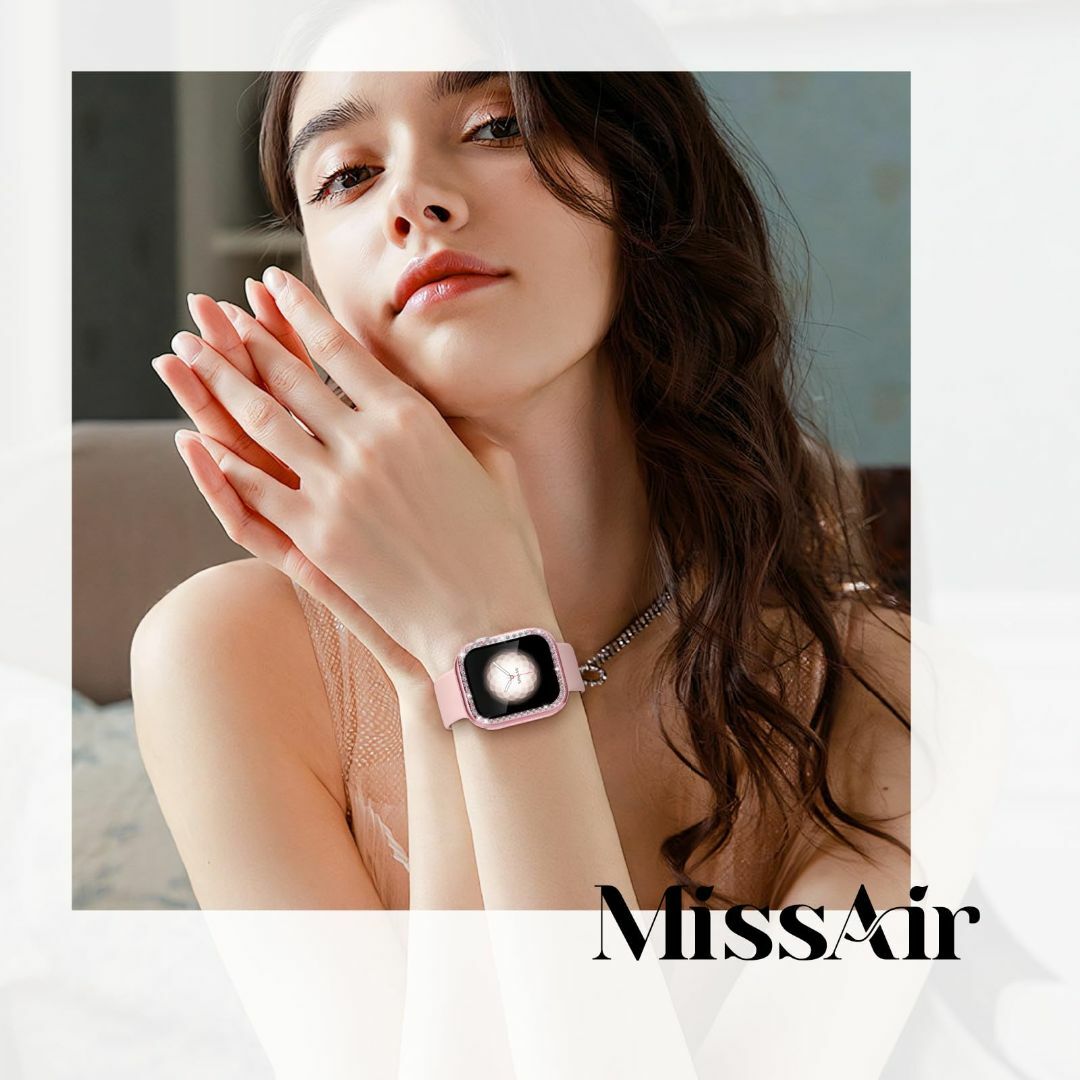 [Missair] コンパチブル Apple Watchと互換性のあるバンド シ スマホ/家電/カメラのスマホアクセサリー(その他)の商品写真