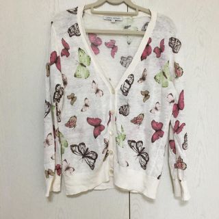 ローラアシュレイ(LAURA ASHLEY)のカーディガン🦋蝶々(カーディガン)