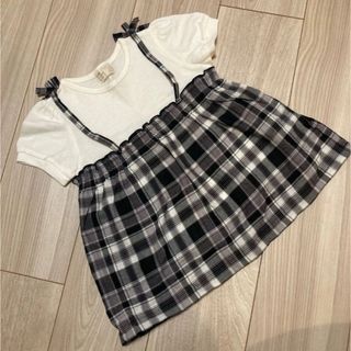 グローバルワーク(GLOBAL WORK)のグローバルワーク　女の子　S 90 100 トップス　Tシャツ　女の子(Tシャツ/カットソー)