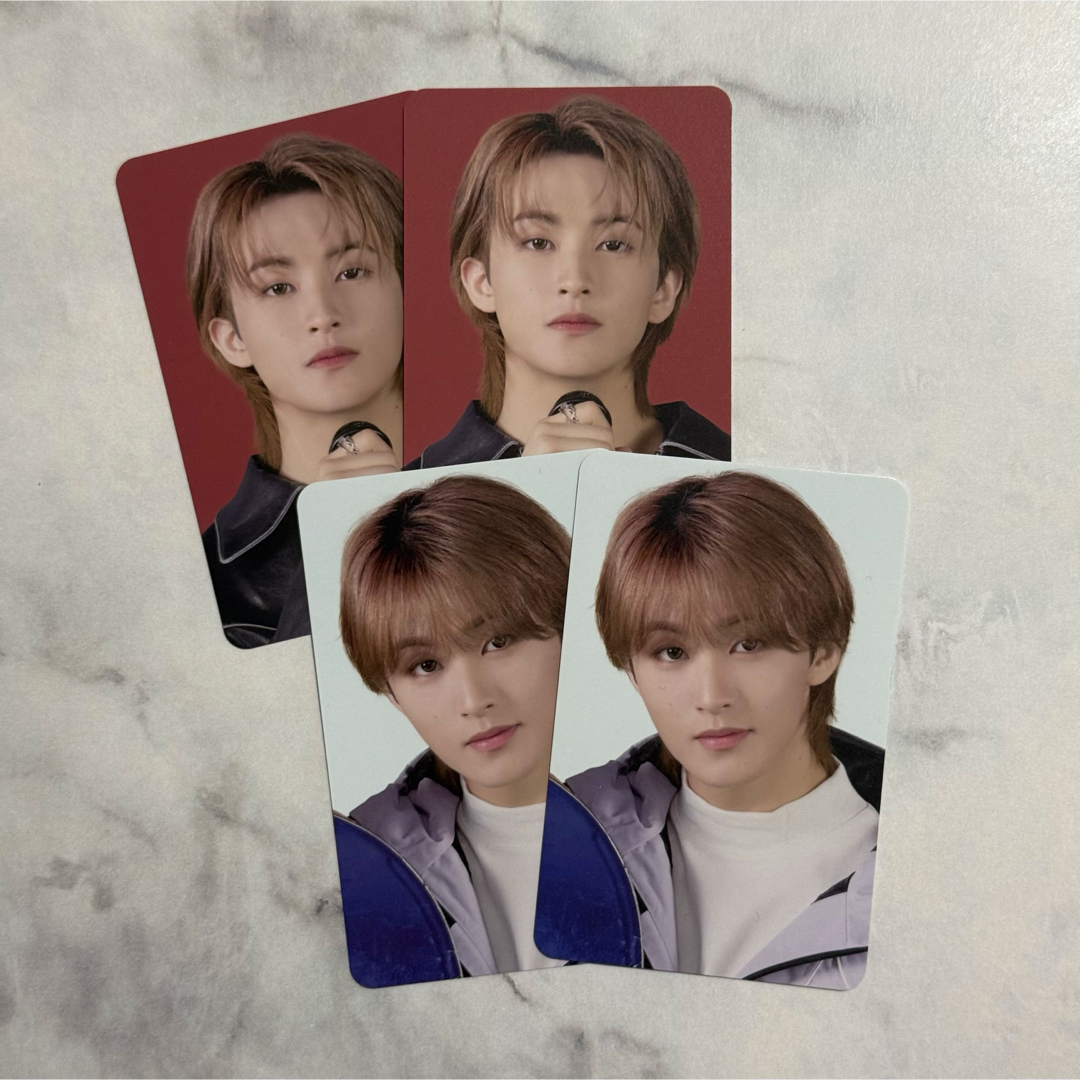 NCT(エヌシーティー)のNCT ZONE クーポンカード 封入トレカ マーク 4枚 エンタメ/ホビーのタレントグッズ(アイドルグッズ)の商品写真