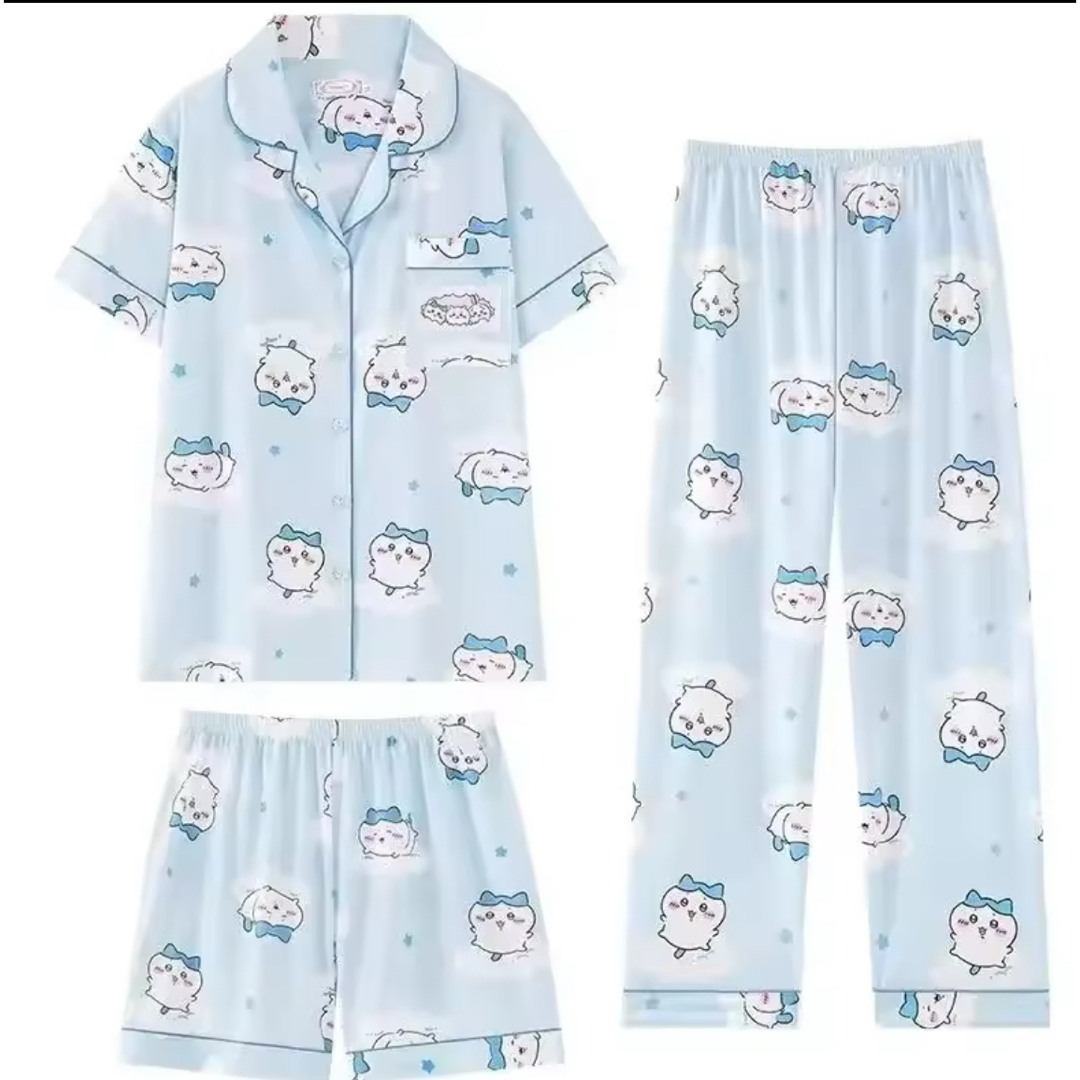 ちいかわ パジャマ ルームウェア ハチワレ レディースのルームウェア/パジャマ(ルームウェア)の商品写真