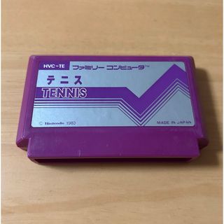 ファミリーコンピュータ(ファミリーコンピュータ)の【FC】テニス(家庭用ゲームソフト)