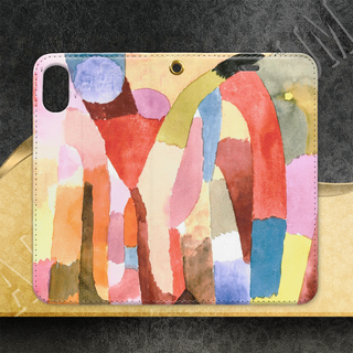 パウル・クレー『Movement of Vaulte…』手帳型iPhoneケース(iPhoneケース)