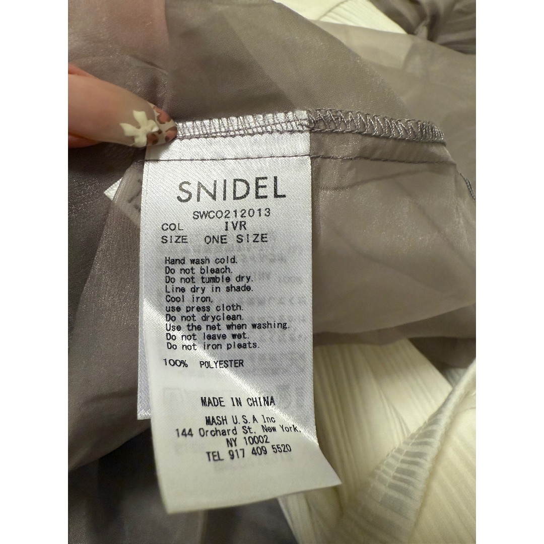 SNIDEL(スナイデル)のSNIDEL ワンピース レディースのワンピース(ひざ丈ワンピース)の商品写真
