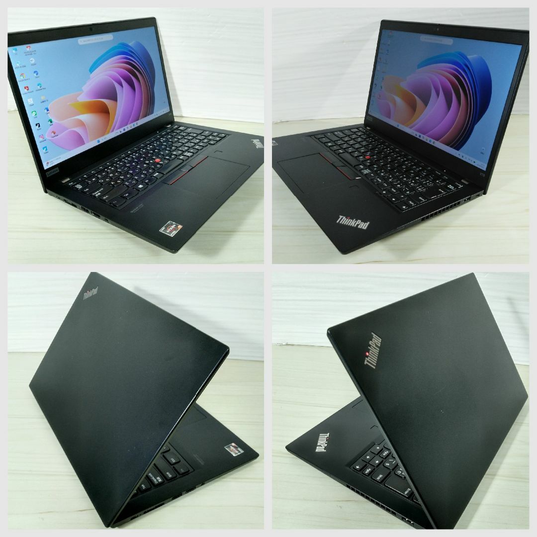 Lenovo(レノボ)のThinkPad X13 ノートパソコン Ryzen5 Pro 16GB SSD スマホ/家電/カメラのPC/タブレット(ノートPC)の商品写真
