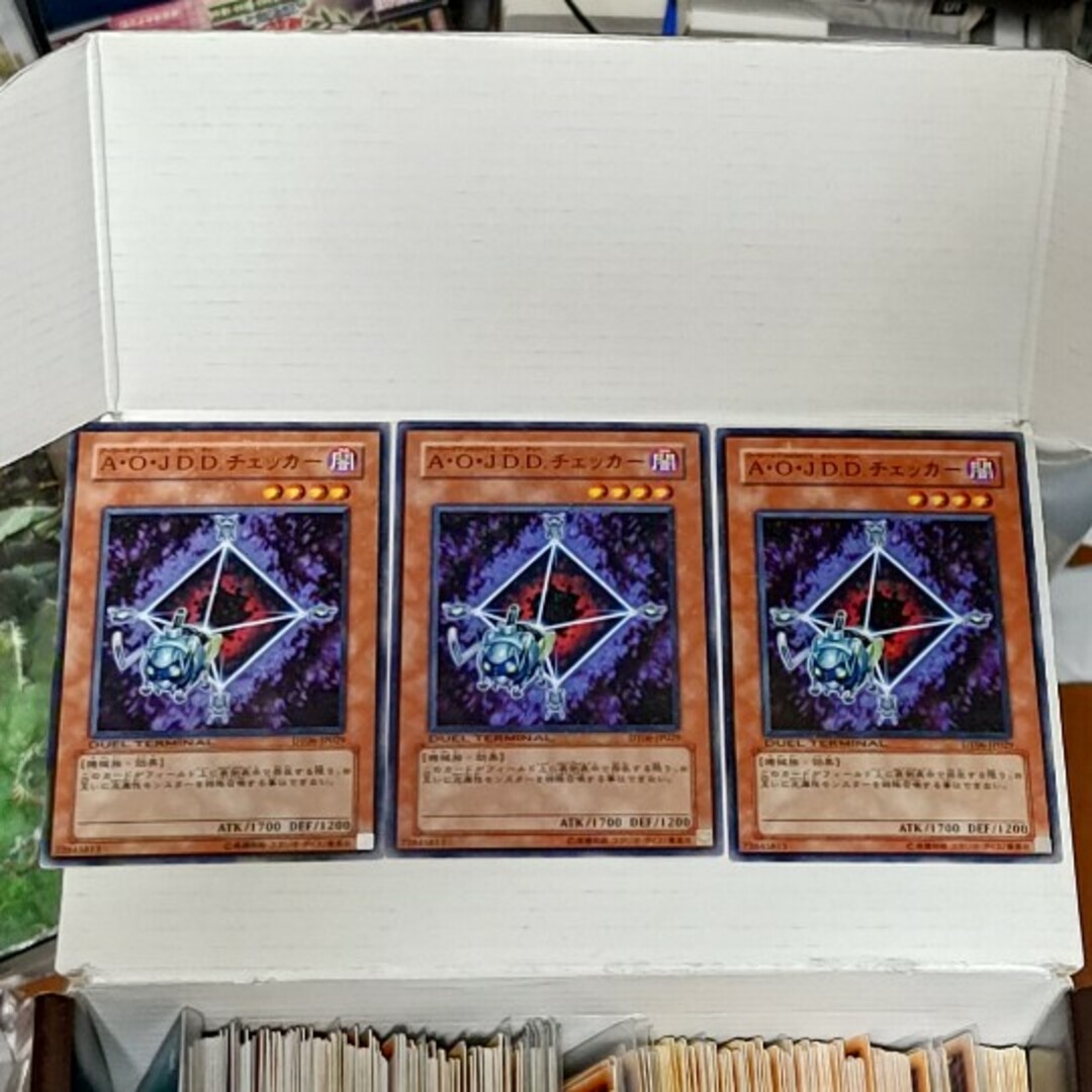 遊戯王(ユウギオウ)の遊戯王AOJ DD チェッカー売場名:#WETA遊戯王A・O・J D.D エンタメ/ホビーのトレーディングカード(シングルカード)の商品写真