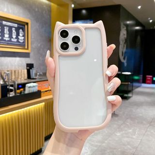 新品 iPhone12 Pro/iPhone12 ケース カバー 猫耳 ネコミミ(その他)