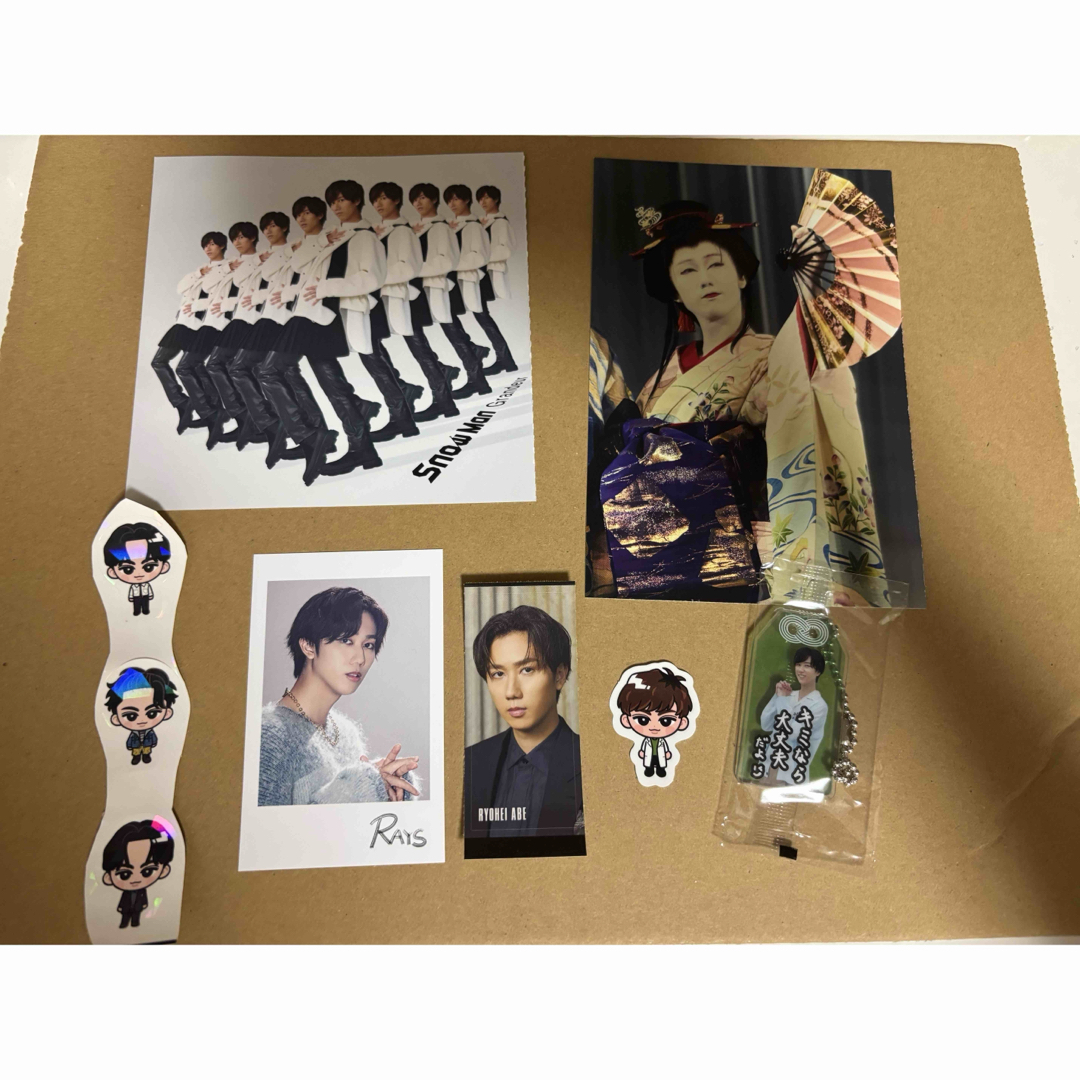 Snow Man(スノーマン)のSnowMan 阿部亮平 CD特典 グッズ エンタメ/ホビーのタレントグッズ(アイドルグッズ)の商品写真
