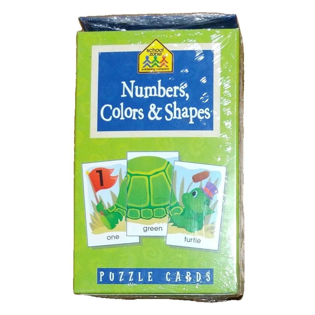 知育玩具　新品　パズルカード【 NUMBERS,Colors&Shapes】 キッズ/ベビー/マタニティのおもちゃ(知育玩具)の商品写真