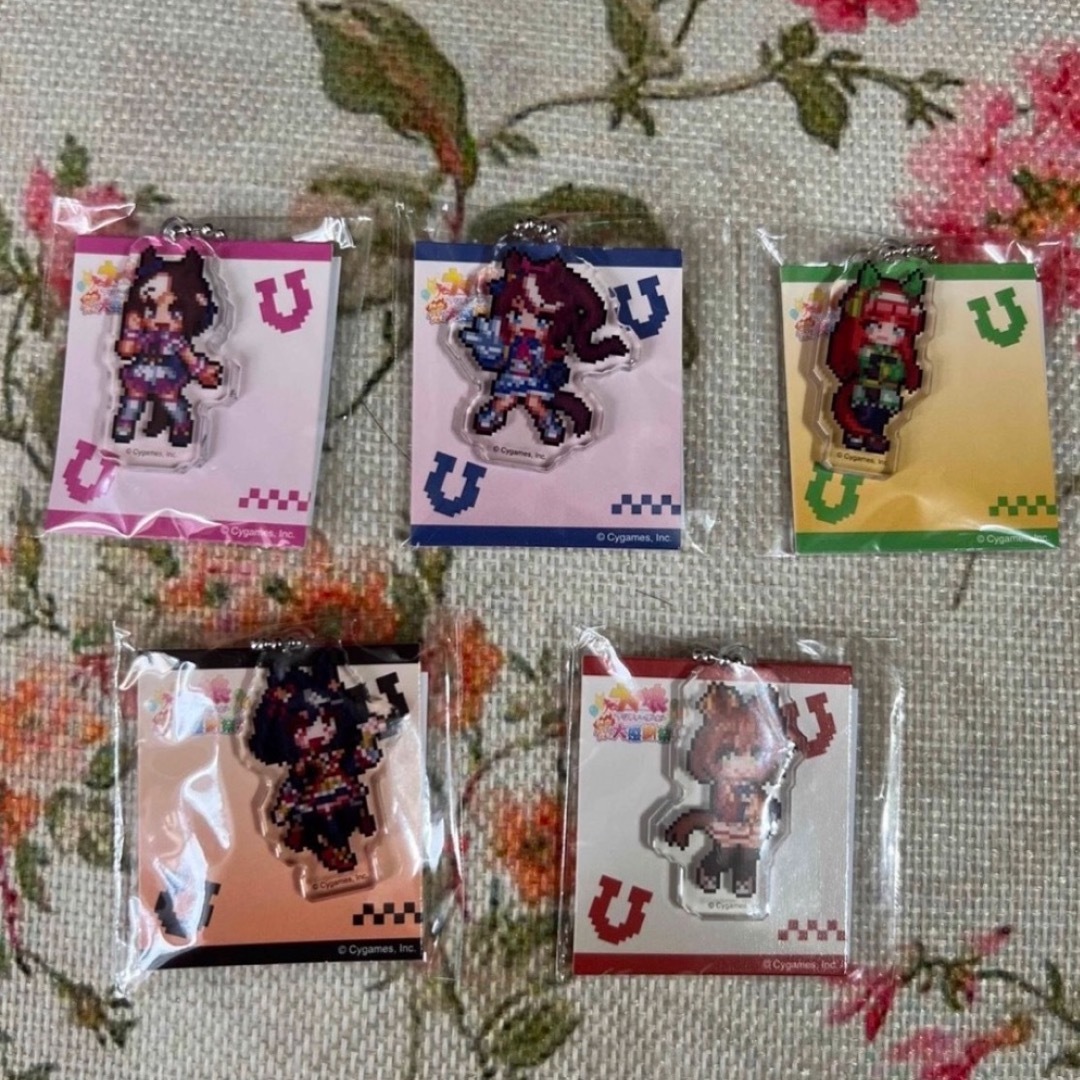 ウマ娘プリティーダービー×ファミリーマート　アクリルキーホルダー エンタメ/ホビーのアニメグッズ(キーホルダー)の商品写真