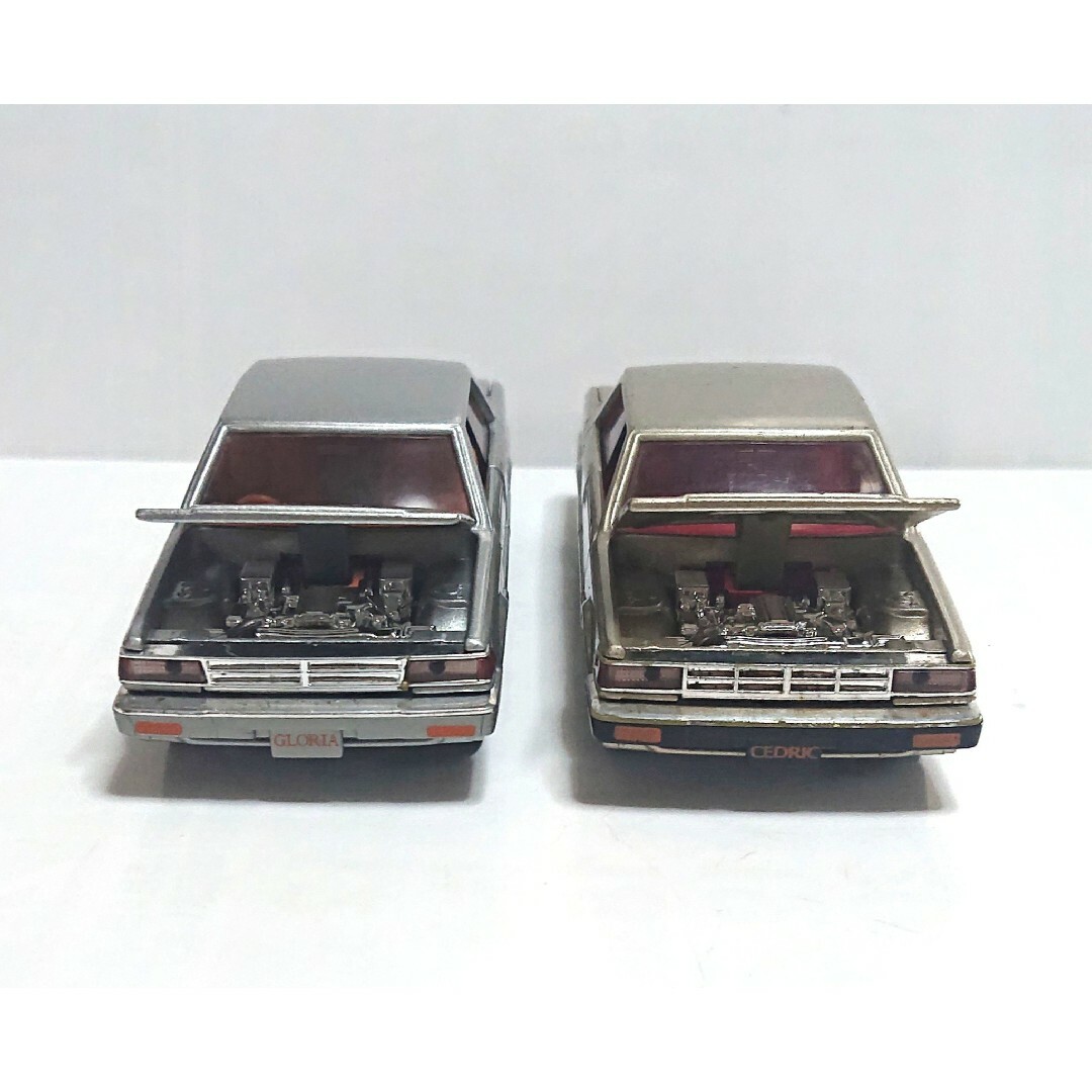 トミカダンディ セドリック＆グロリア 2台セット 当時物 TOMMY - トミカダンディ セドリック＆グロリア 2台セット 希少車体