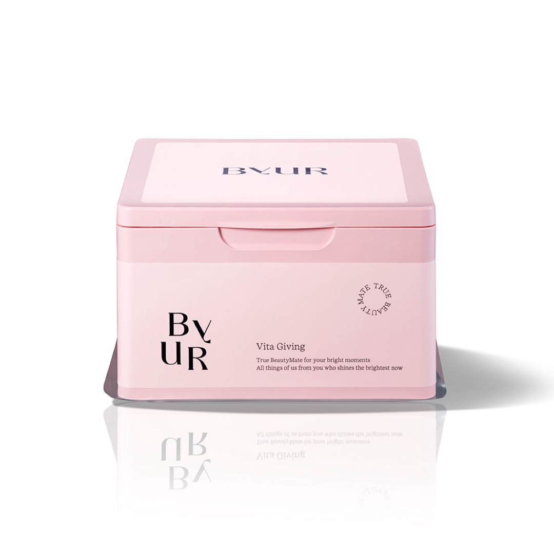 【定価5,220円】BYUR シートマスク トナーパッド ビタギビング セット コスメ/美容のスキンケア/基礎化粧品(パック/フェイスマスク)の商品写真