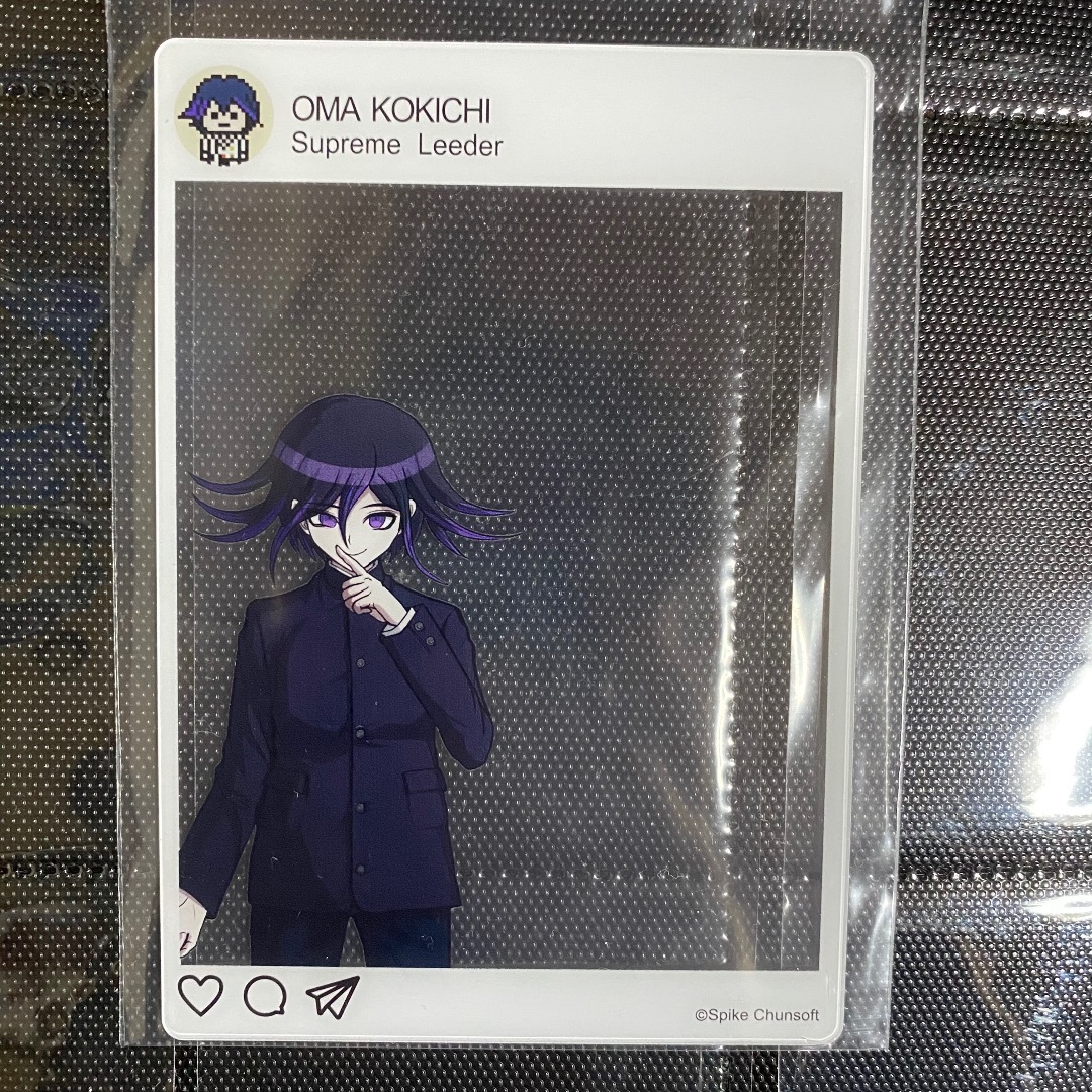 ダンガンロンパ 王馬小吉 SNS風クリアカード