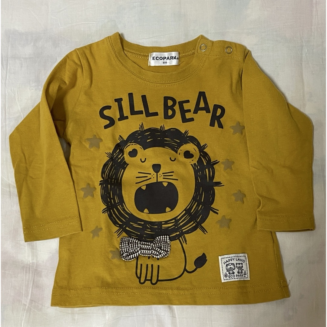男の子　長袖カットソー　３枚セット キッズ/ベビー/マタニティのベビー服(~85cm)(Ｔシャツ)の商品写真