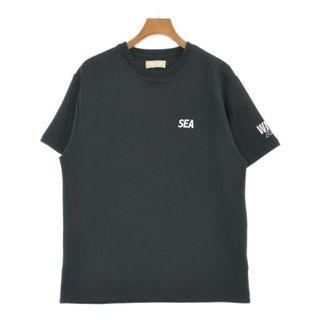 WIND AND SEA - WIND AND SEA ウィンダンシー Tシャツ・カットソー L 黒 【古着】【中古】