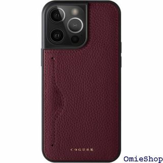 コグレ iPhone12ProMax ケース 本革 シ ト neRed 1210(その他)