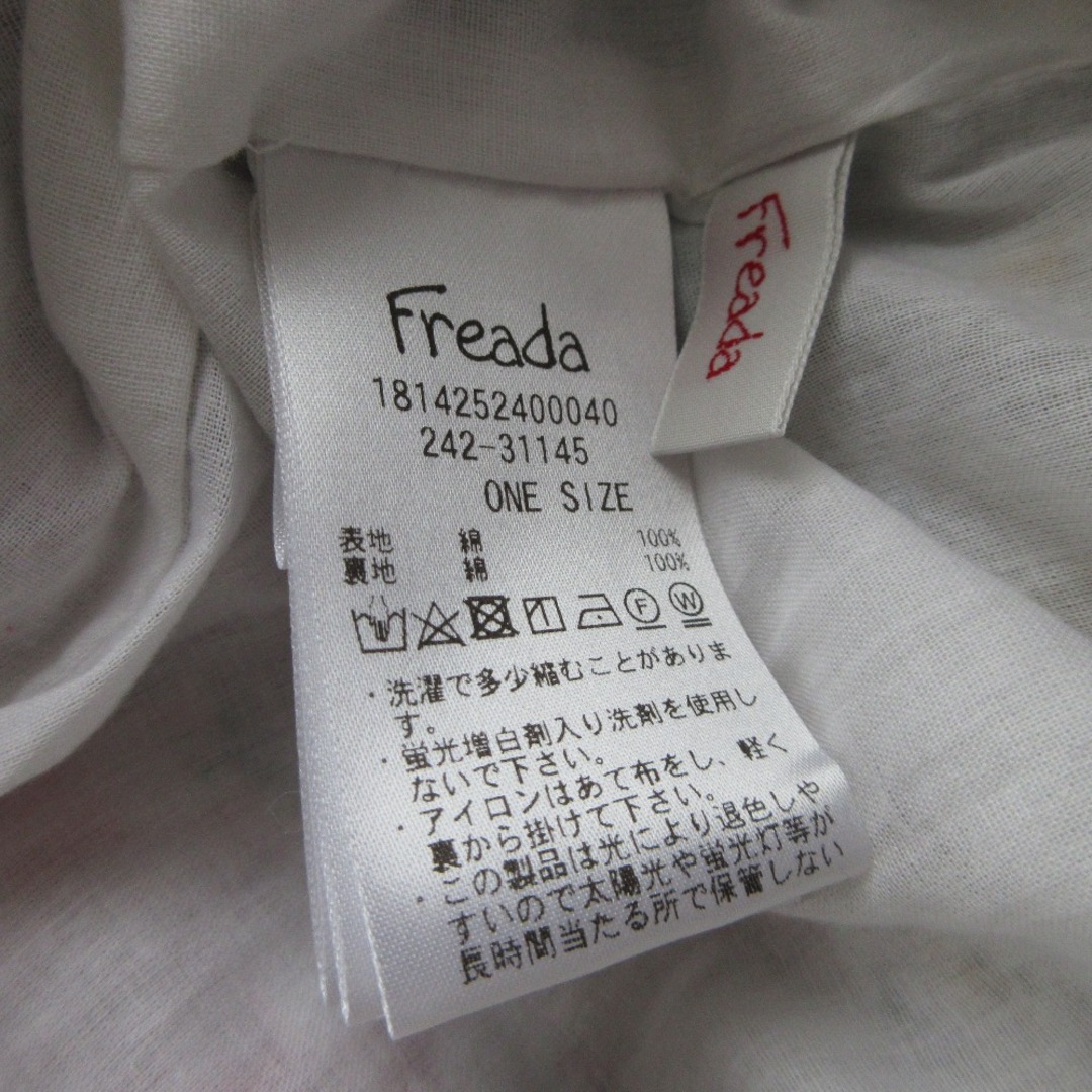 FREAK'S STORE(フリークスストア)の美品 24SS Freada フリーダ フリークスストア インドサイドレースアップパッチワークワンピース 1814252400040 F マルチカラー レディース 古着 中古 USED レディースのワンピース(ロングワンピース/マキシワンピース)の商品写真