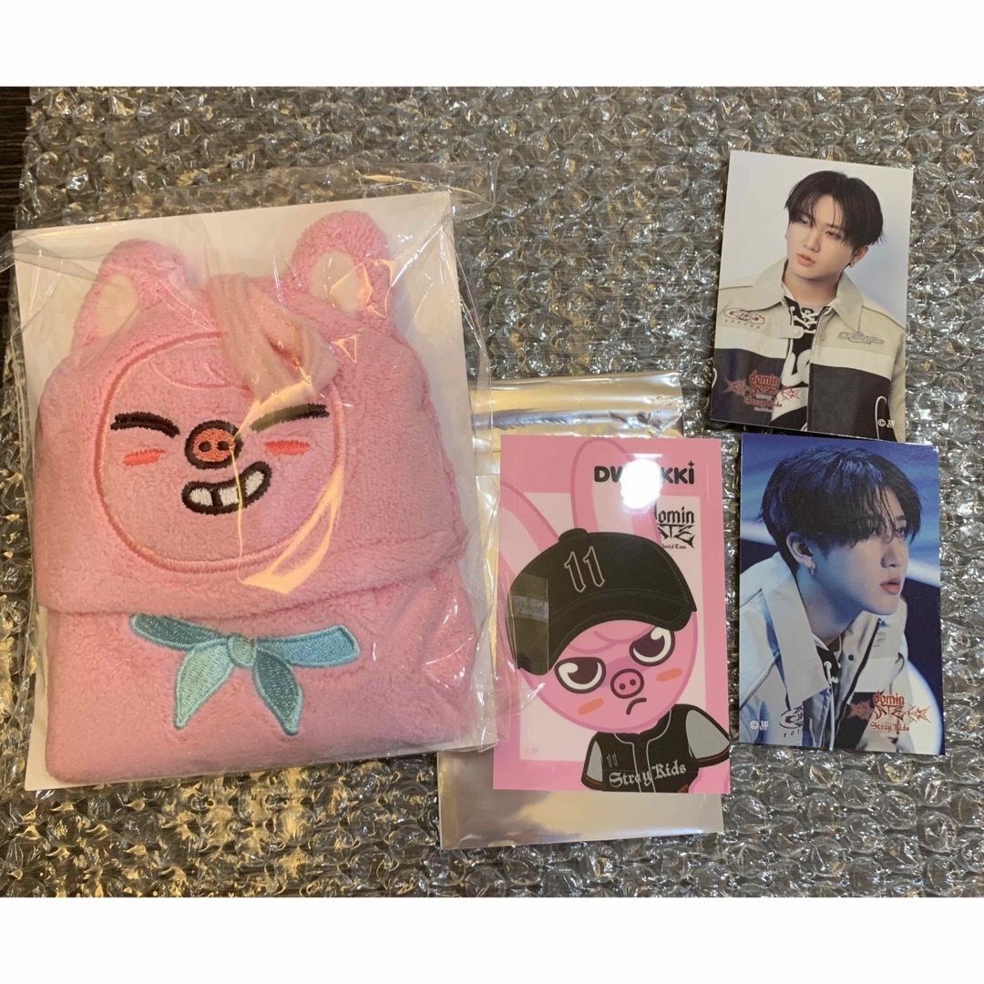 Stray Kids(ストレイキッズ)の新品☆straykids skzoo くじ ループタオル チャンビン エンタメ/ホビーのタレントグッズ(アイドルグッズ)の商品写真