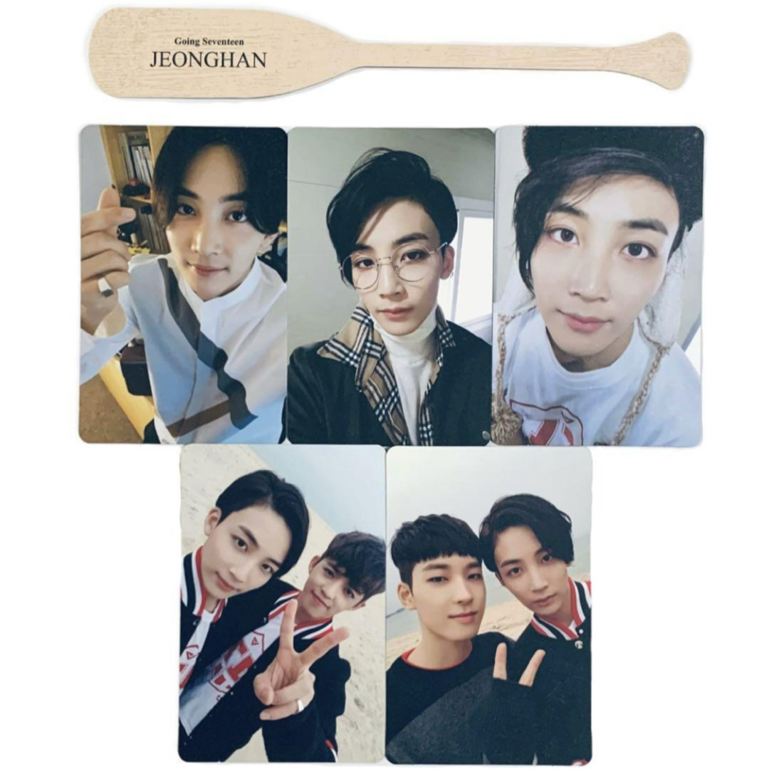 SEVENTEEN(セブンティーン)のGoing Seventeen ジョンハン トレカ パドル クパン ウォヌ ゴセ エンタメ/ホビーのタレントグッズ(アイドルグッズ)の商品写真