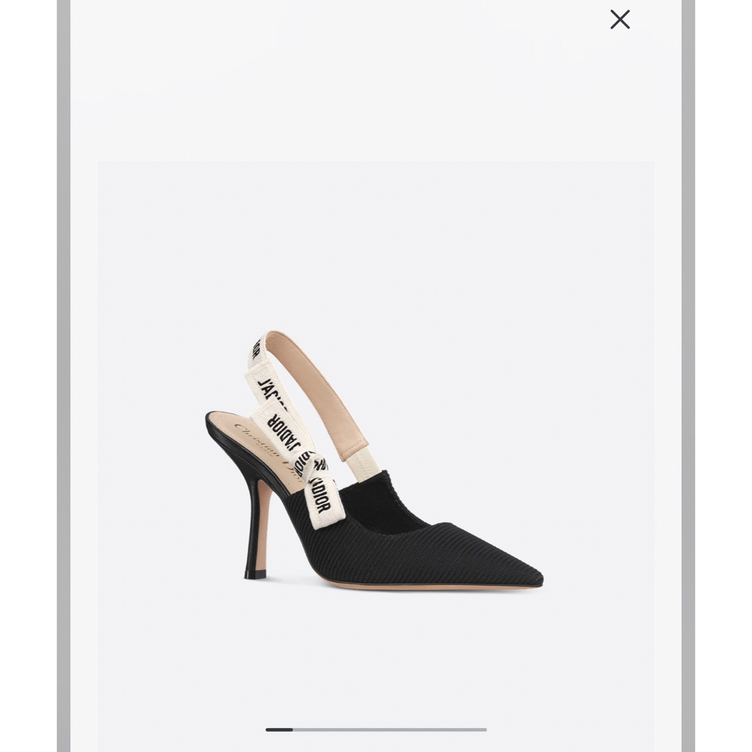 Christian Dior(クリスチャンディオール)のj’adior スリングバックパンプス レディースの靴/シューズ(ハイヒール/パンプス)の商品写真