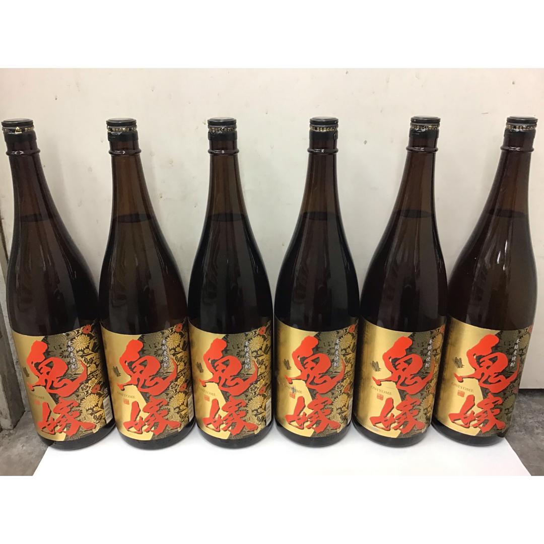 【岩川醸造】 ★★ むぎ焼酎　鬼嫁 ★★　1.8Ｌ　25度　1ケース（６本入）