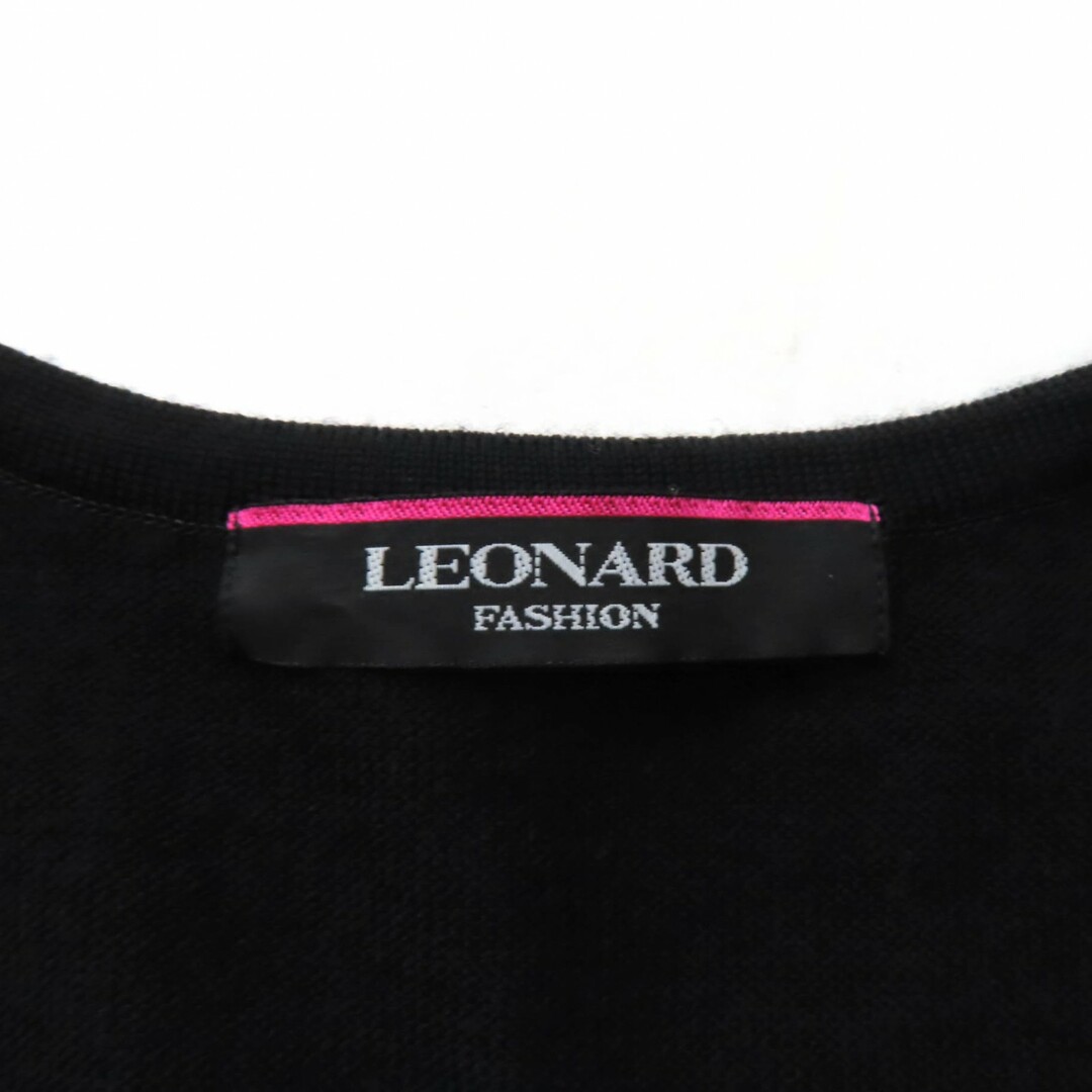 高評価！ 極美品☆LEONARD FASHION 0387717 ファッション レオナール ニット+セーター
