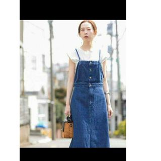 URBAN RESEARCH ROSSO - Lee × ROSSO デニムサロペットスカート