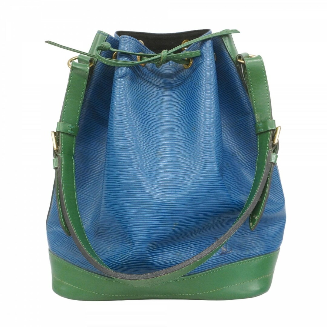LOUIS VUITTON - 【5eb1897】ルイヴィトン ショルダーバッグ エピ バイカラー ノエ M44044 トレドブルー/ボルネオグリーン【中古】レディース