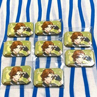 千銃士:Rhodoknight『サカイ スクエア缶バッジ 緑』8個 まとめ売り(バッジ/ピンバッジ)