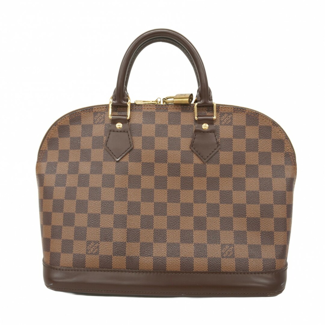 LOUIS VUITTON - 【5eb2003-b】ルイヴィトン ハンドバッグ ダミエ アルマ N51131 エベヌ【中古】レディース