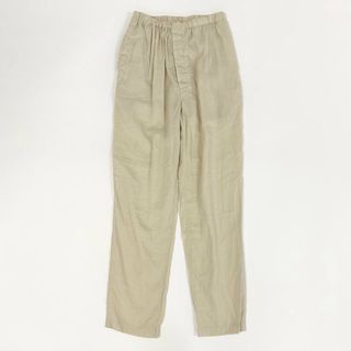 ルメール(LEMAIRE)の48e12 LEMAIRE ルメール JINGHI SAS イージーパンツ ボトムス シルク混  M 191 PA136 44 ライトベージュ系(その他)