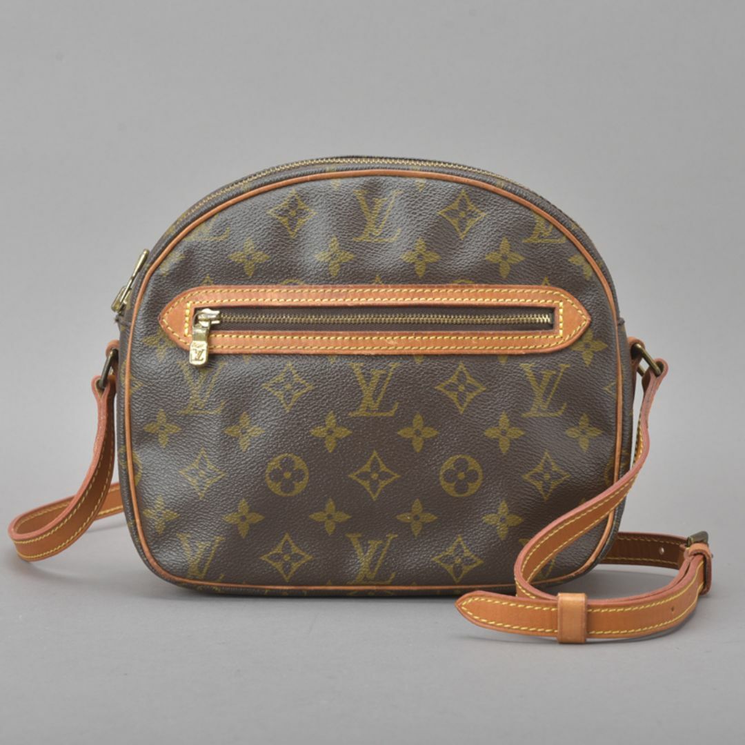 LOUIS VUITTON - 美品◇ルイヴィトン サンリス ショルダーバッグ モノグラム レザー 斜め掛け 鞄