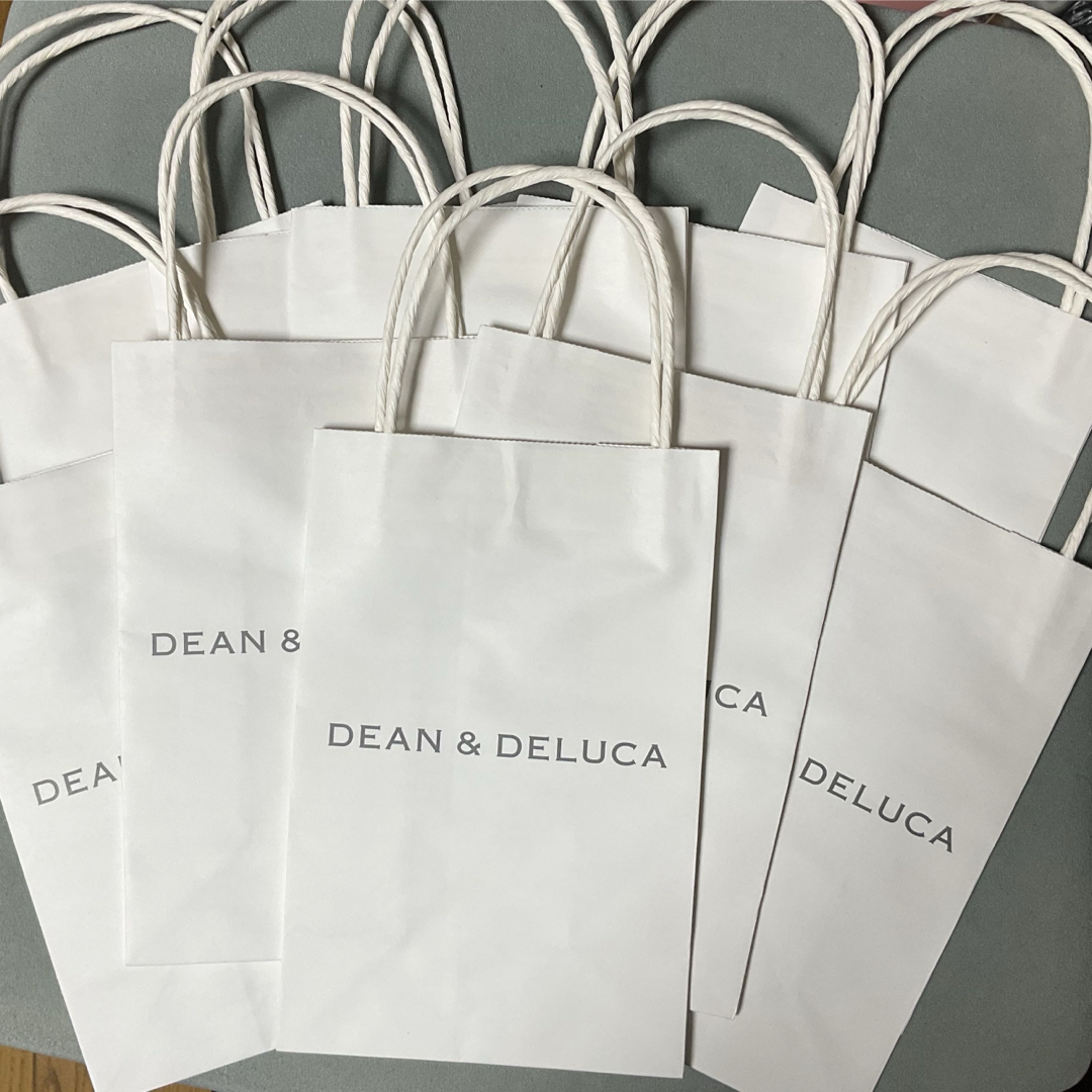 DEAN & DELUCA(ディーンアンドデルーカ)のDEAN&DELUCA 紙袋 ディーンアンドデルーカ ショッパー 紙袋 10点 レディースのバッグ(ショップ袋)の商品写真