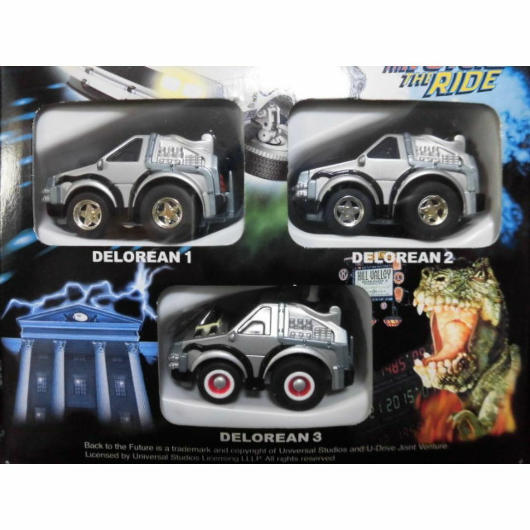 雪の豪奢 チョロQ 限定 デロリアン バック・トゥ・ザ DMC-12 ミニカー