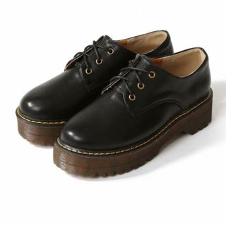 グレイル(GRL)の新品　GRL  グレイル　2way 厚底レースアップシューズ　ci81 25cm(ローファー/革靴)