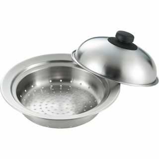 【サイズ:18~20cmフタ付き_スタイル:鍋用】ヨシカワ 蒸し器 鍋用 18~(調理道具/製菓道具)