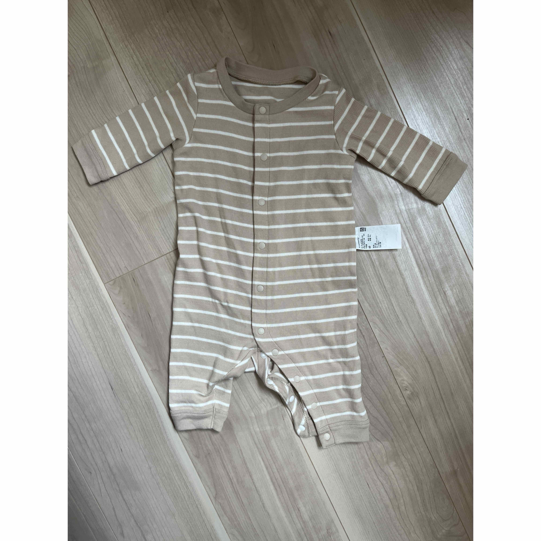 UNIQLO(ユニクロ)のユニクロベビー キッズ/ベビー/マタニティのベビー服(~85cm)(ロンパース)の商品写真
