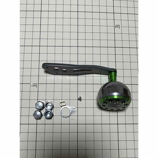 パワーハンドル　新品　カスタムリール　ダイワ　シマノ(リール)