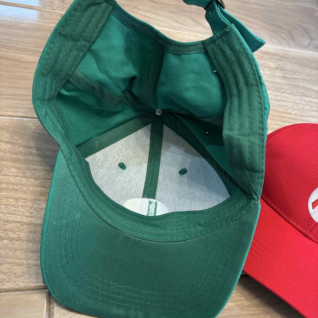 ニンテンドー　マリオ　ルイージ　キャップ エンタメ/ホビーのおもちゃ/ぬいぐるみ(キャラクターグッズ)の商品写真