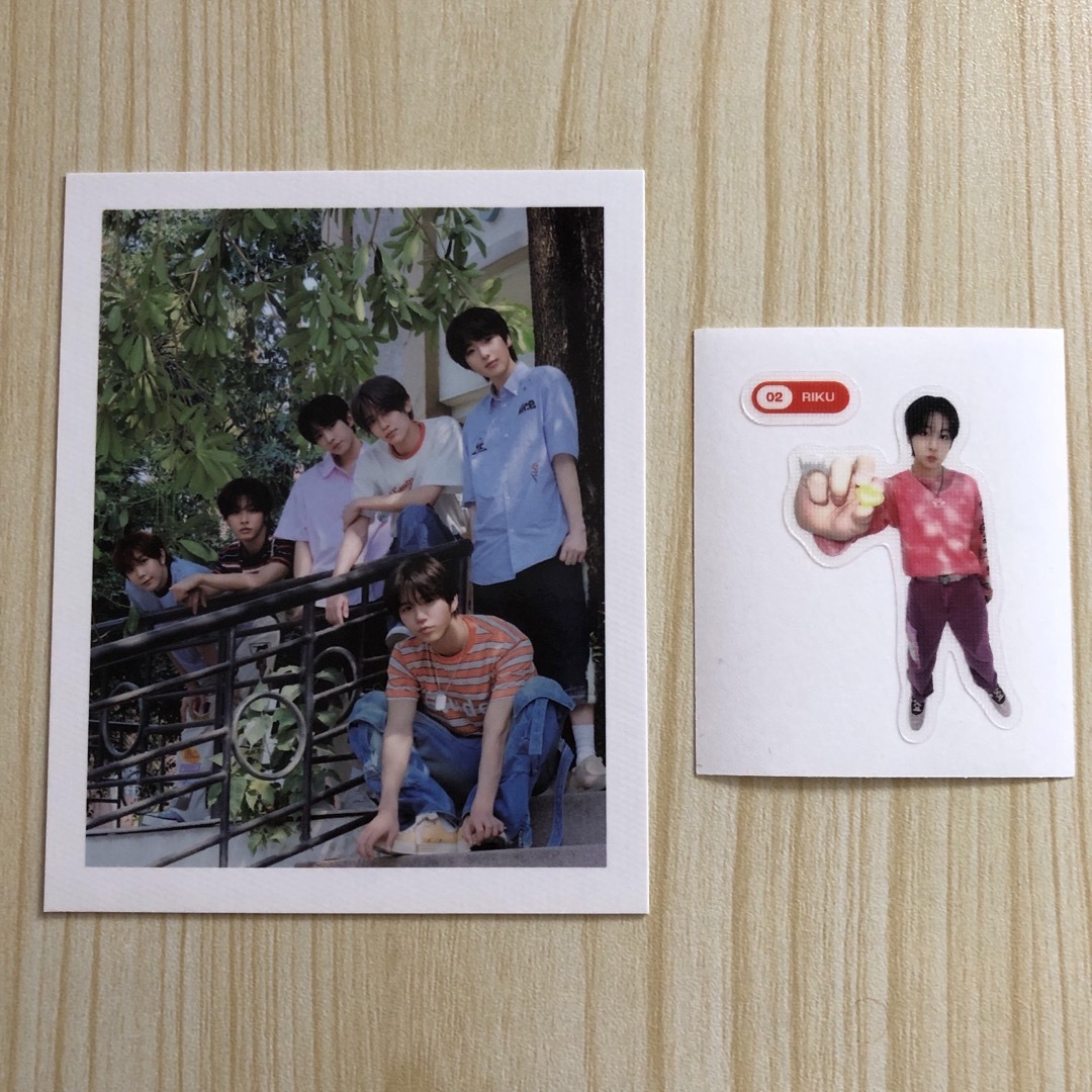 NCT(エヌシーティー)のNCT WISH poppop wichu ステッカー シール RIKU リク エンタメ/ホビーのタレントグッズ(アイドルグッズ)の商品写真