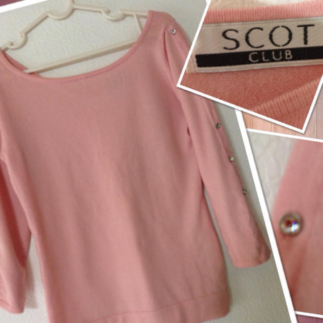 SCOT CLUB(スコットクラブ)のSCOT  春カラーニット レディースのトップス(カットソー(長袖/七分))の商品写真