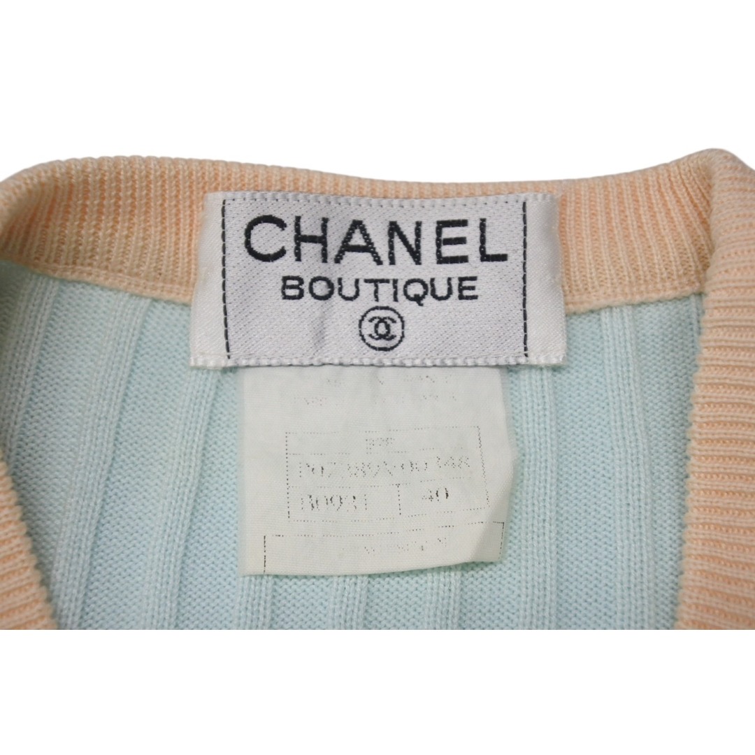 極美品 CHANEL シャネル アンサンブル ココマーク ニット