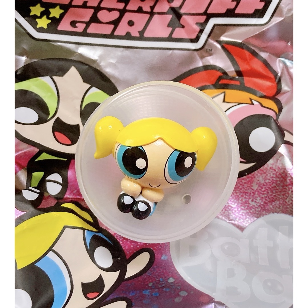 パワーパフガールズ バスボール マスコット バブルス エンタメ/ホビーのおもちゃ/ぬいぐるみ(キャラクターグッズ)の商品写真