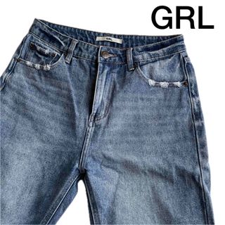 グレイル(GRL)のGRL デニムテーパードパンツ(デニム/ジーンズ)