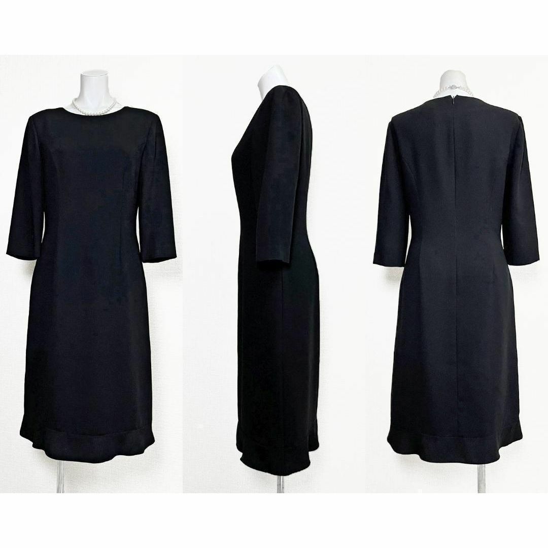 【礼服 美品】 ○当日発送可能【美品】ユキトリイ 高級礼服 7号 フロントオープン