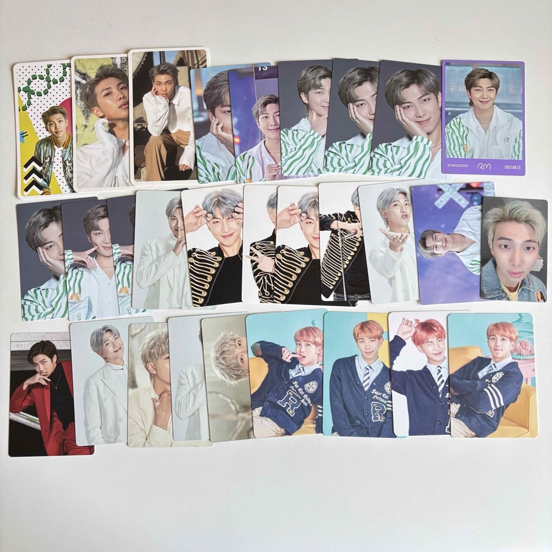 防弾少年団(BTS)(ボウダンショウネンダン)の【公式】BTS RM ナムジュン ミニフォト トレカ まとめ売り エンタメ/ホビーのCD(K-POP/アジア)の商品写真