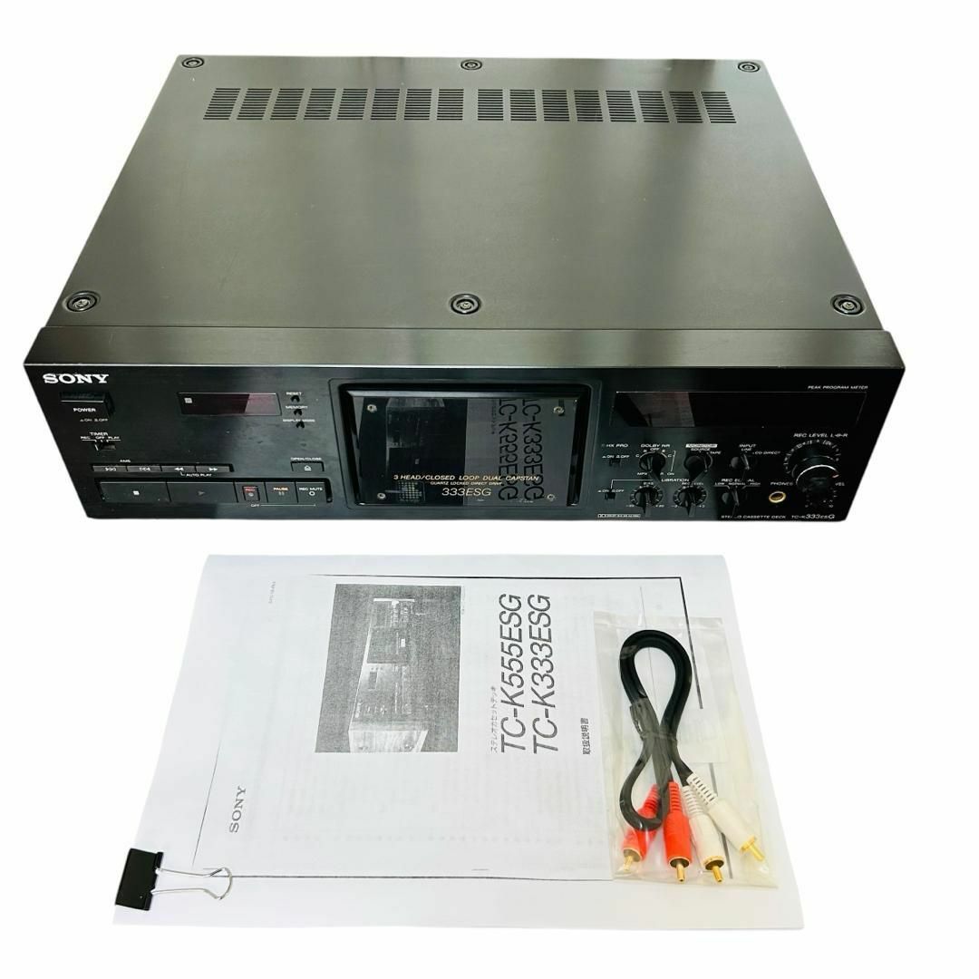 SONY - SONY カセットデッキ TC-K333ESG